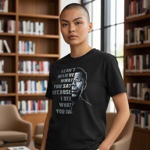 Black History Graphic Tee with Statement Design